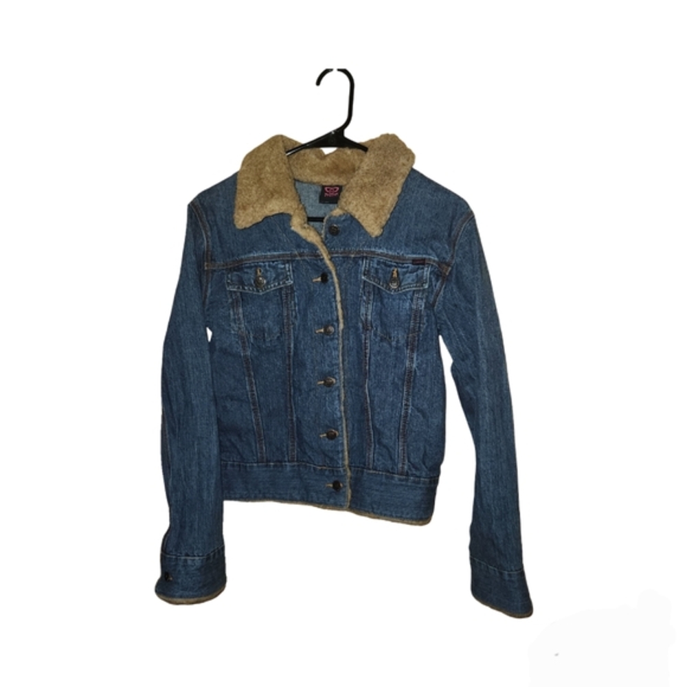ezekiel Women's Blue Jean Jacket Size L  100% Cotton Size L. In Good Condition